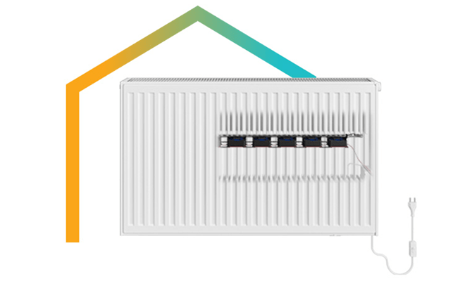 ulow-e heat pump radiator