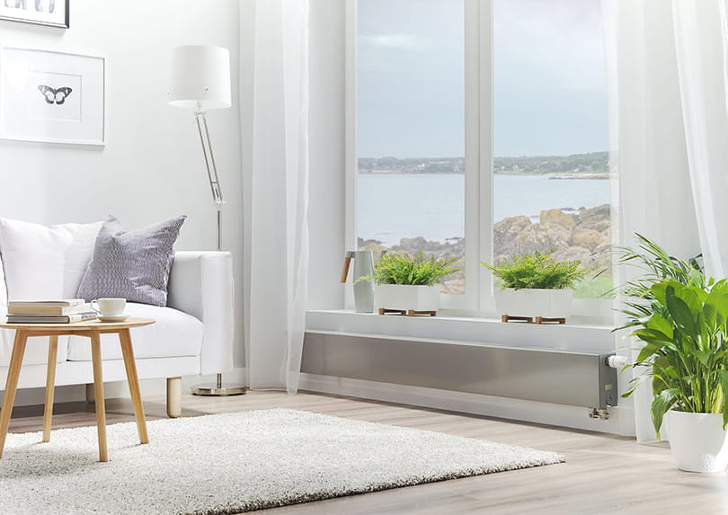 Ventilinsats M30 är förmonterad på CV radiatorer, men man kan också välja en RD eller RDF ventil.