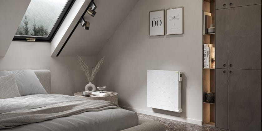 Yali Ramo Plus electric radiator bedroom