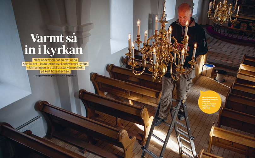 Värme i kyrkor, Bara kyrka