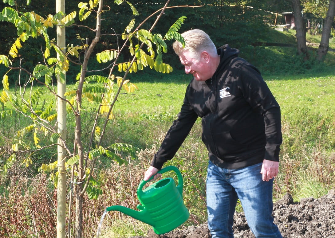 „30 de copaci pentru cea de-a 30-a aniversare a brandului Purmo” Andrzej Iżycki