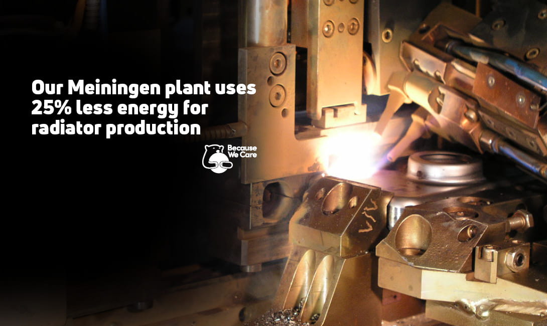 Radiatorproduktion lasersvetsning Purmo Meiningen