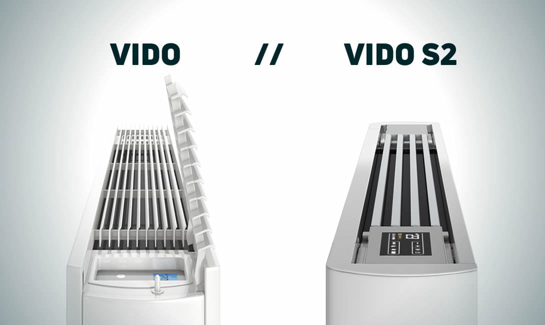 Fläktkonvektorer Vido – Vido S2