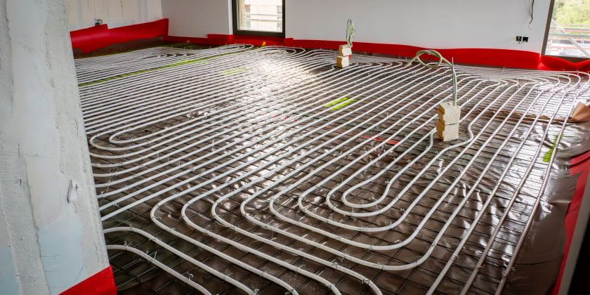 Clickjet W underfloor heating system