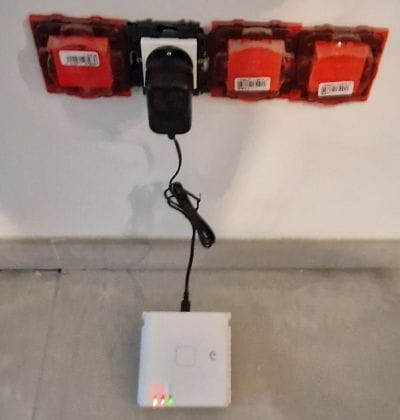 Unisenza Plus Gateway connector to smart electric radiators at City Dox project