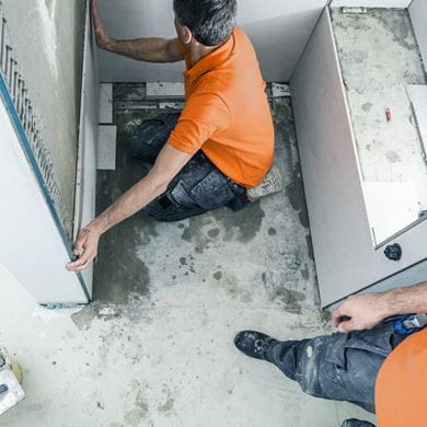 Badrumsrenovering