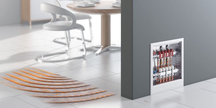 Purmo underfloor heating system klettjet 